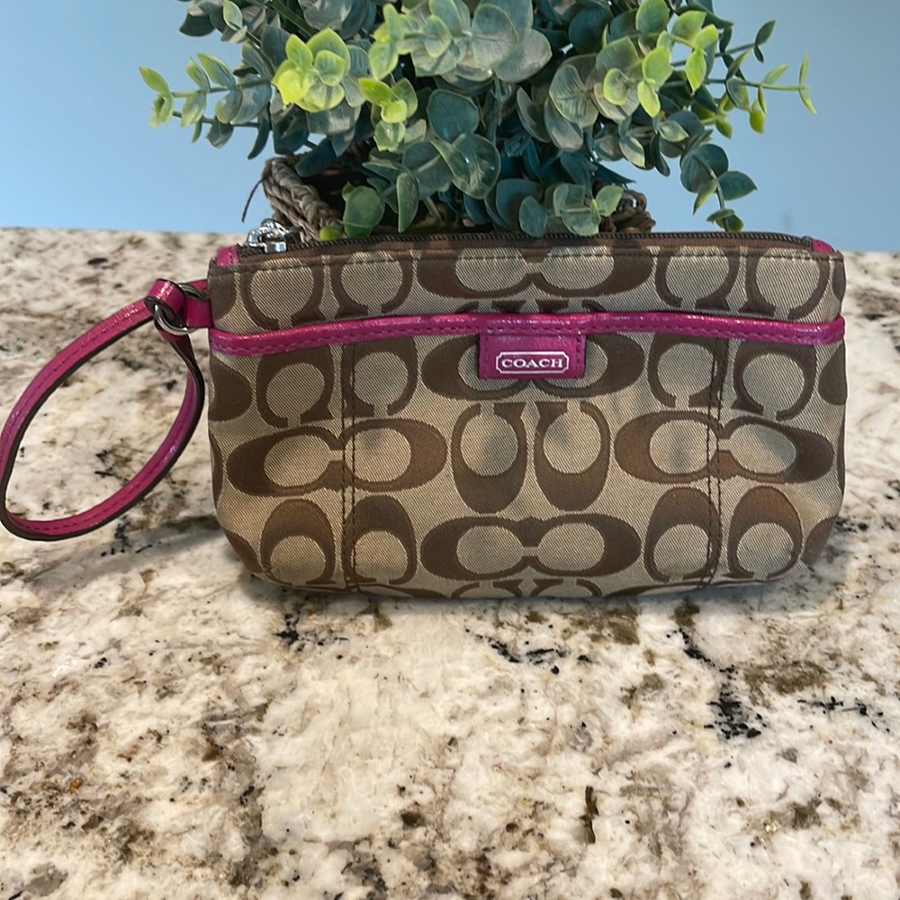 Coach wristlet